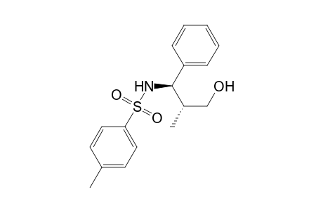Benzenesulfonamide, N-(3-hydroxy-2-methyl-1-phenylpropyl)-4-methyl-, [R-(R*,R*)]-
