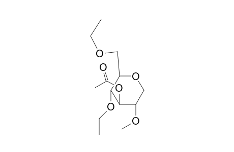 4-O-Acetyl-6-O-methyl-2,3-O-diethyl-1,5-anhydroglucitol