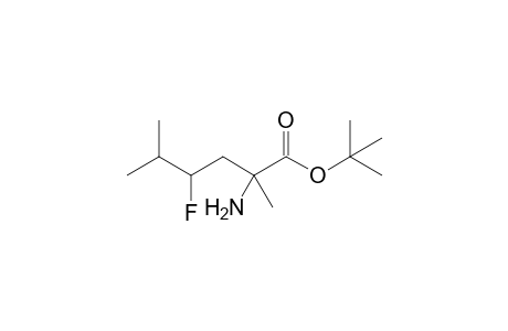 tert-Butyl 2-amino-4-fluoro-2,5-dimethylhexanoate