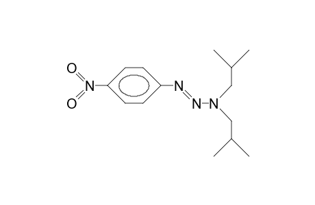 1-(4-Nitro-phenyl)-3,3-diisobutyl-triazene