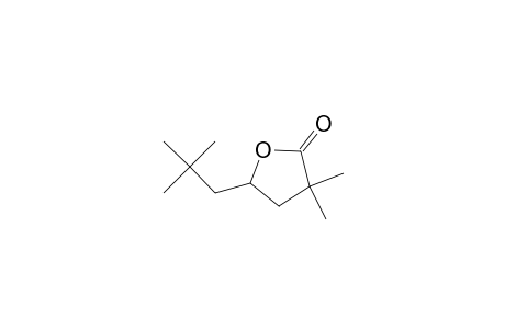 2(3h)-furanone, 5-(2,2-dimethylpropyl)dihydro-3,3-dimethyl-