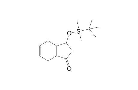 (1,3-Butadiene.(3SR,3aRS,7aSR)-3-(tert-Butyldimethylsiloxy)-2,3,3a,4,7,7a-hexahydro-1H-inden-1-one