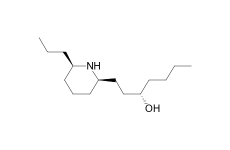 (3S)-1-[(2R,6R)-6-propyl-2-piperidinyl]-3-heptanol