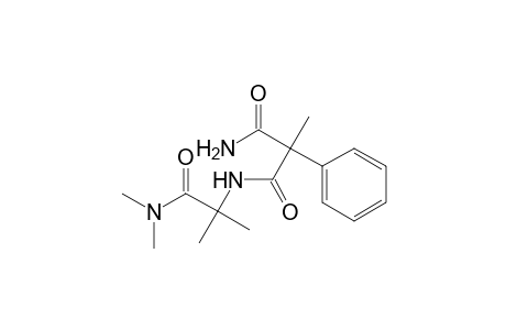 Propanediamide, N-[2-(dimethylamino)-1,1-dimethyl-2-oxoethyl]-2-methyl-2-phenyl-