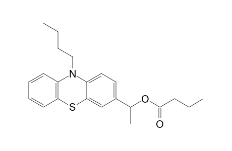 1-(10-Butyl-10H-phenothiazin-3-yl)ethyl butyrate