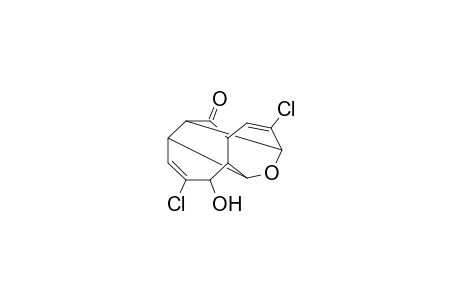 5,2,9-Ethanylylidene-1-benzoxepin-11-one, 3,7-dichloro-2,5,5a,6,9,9a-hexahydro-6-hydroxy-, (2.alpha.,5.alpha.,5a.beta.,6.beta.,9.alpha.,9a.beta.,10S*)-