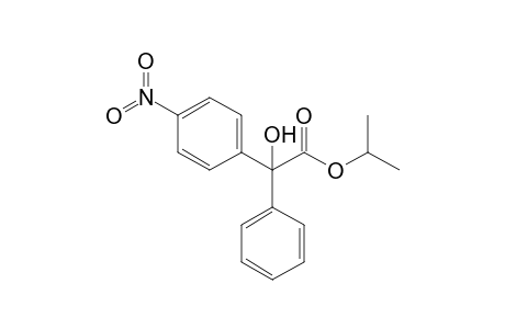 iso-Propyl .alpha.-hydroxy-.alpha.-(4-nitrophenyl)phenylacetate