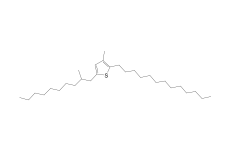 3-Methyl-5-(2-methyldecyl)-2-tridecylthiophene