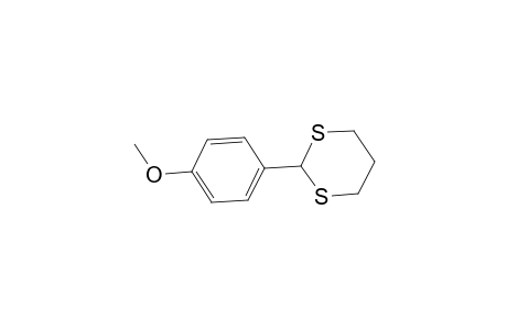 1,3-Dithiane, 2-(4-methoxyphenyl)-
