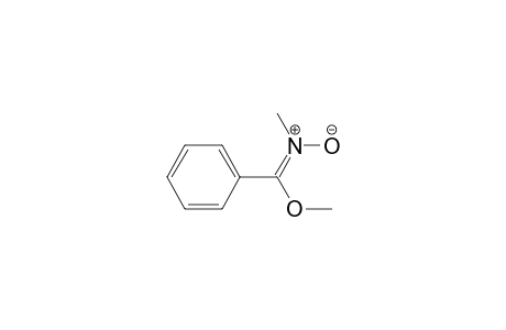 Benzenecarboximidic acid, N-methyl-, methyl ester, N-oxide, (E)-