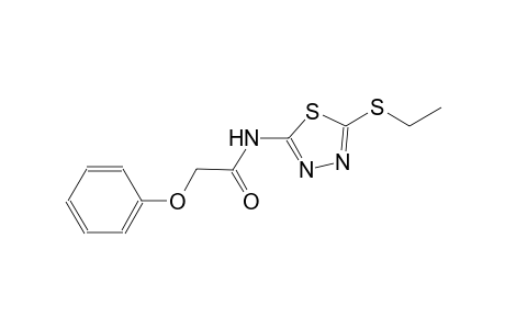 N-[5-(ethylsulfanyl)-1,3,4-thiadiazol-2-yl]-2-phenoxyacetamide