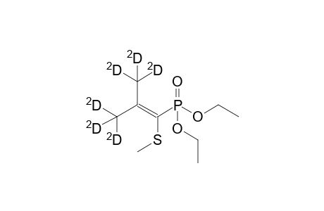 Diethyl 2,2-bis(trideuteriomethyl)-1-methylthio-1-ethenylphosphonate