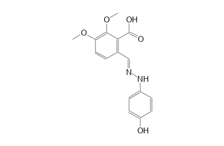6-{(E)-[(4-hydroxyphenyl)hydrazono]methyl}-2,3-dimethoxybenzoic acid