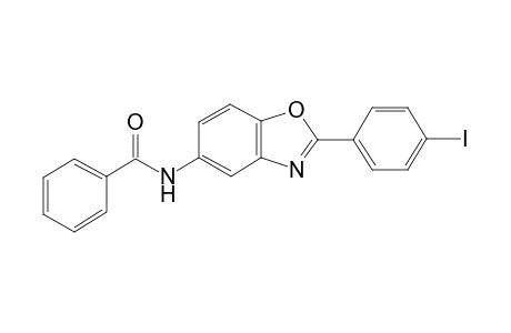N-[2-(4-Iodophenyl)-1,3-benzoxazol-5-yl]benzamide