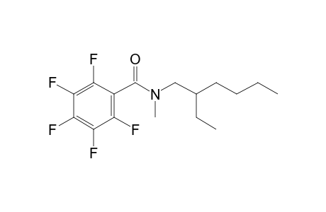 Benzamide, pentafluoro-N-methyl-N-(2-ethylhexyl)-