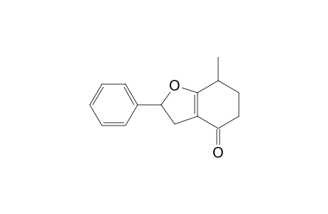 stero-7methyl-4-oxo-1-phenyl-2,3,4,5,6,7-hexahydrobenzofuran