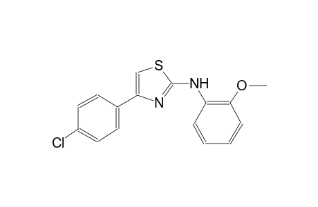 4-(4-chlorophenyl)-N-(2-methoxyphenyl)-1,3-thiazol-2-amine