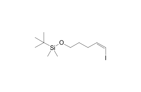 tert-Butyl-[(Z)-5-iodanylpent-4-enoxy]-dimethyl-silane