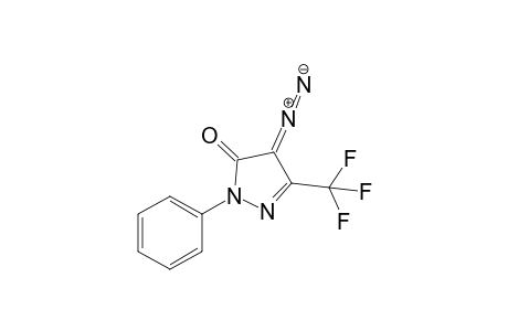 4-Diazo-1-phenyl-3-(trifluoromethyl)-1H-pyrazol-5(4H)-one