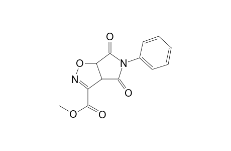 3Ah-pyrrolo[3,4-d]isoxazole-3-carboxylic acid, 4,6-dioxo-5-phenyl-4,5,6,6a-tetrahydro-, methyl ester