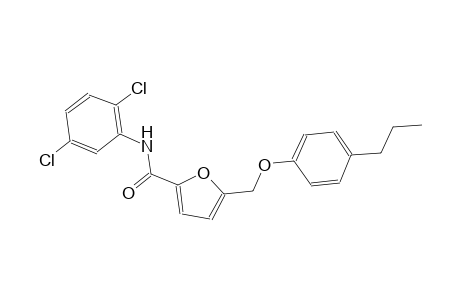 N-(2,5-dichlorophenyl)-5-[(4-propylphenoxy)methyl]-2-furamide