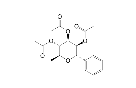 (2S,3S,4R,5S,6S)-2-Methyl-6-phenyltetrahydro-2H-pyran-3,4,5-triyl Triacetate