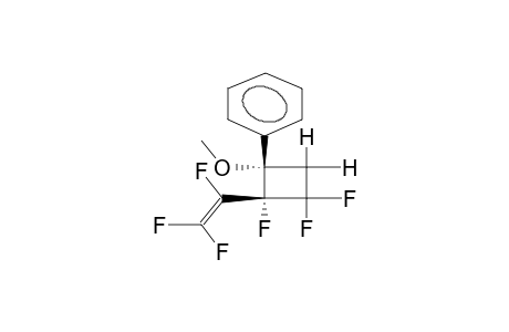 CIS-1-TRIFLUOROVINYL-2-PHENYL-2-METHOXY-1,4,4-TRIFLUOROCYCLOBUTANE
