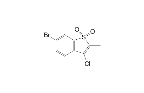 6-bromo-3-chloro-2-methyl-1-benzothiophene 1,1-dioxide