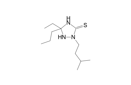 5-ethyl-2-isopentyl-5-propyl-1,2,4-triazolidine-3-thione