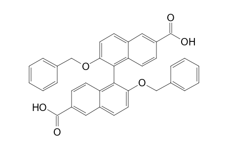 5-(6-carboxy-2-phenylmethoxy-1-naphthalenyl)-6-phenylmethoxy-2-naphthalenecarboxylic acid