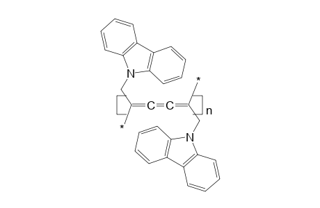Poly[1,6-di(n-carbazolyl)-2,4-hexadiyne]