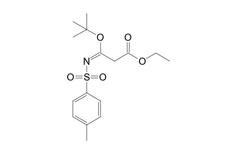 3-tert-Butoxy-3-(toluene-4-sulfonylimino)-propionic acid ethyl ester