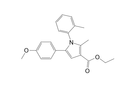 Ethyl 5-(4-methoxyphenyl)-2-methyl-1-(2-methylphenyl)-1H-pyrrole-3-carboxylate