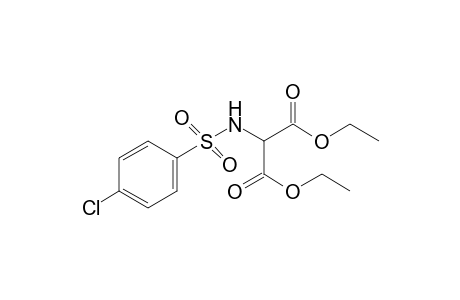 (p-chlorobenzenesulfonamido)malonic acid, diethyl ester