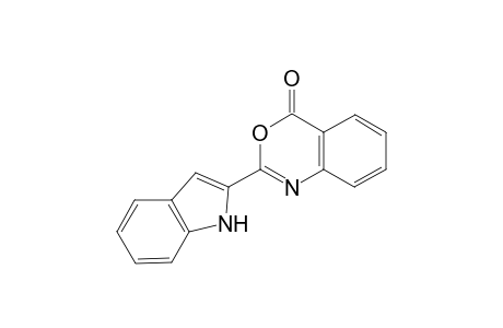 2-(1H-Indol-3'-yl0-4H-benzo[d]-(1,3)-oxazin-4-one