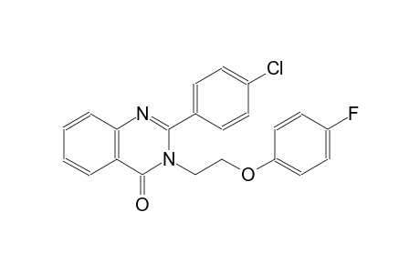 2-(4-chlorophenyl)-3-[2-(4-fluorophenoxy)ethyl]-4(3H)-quinazolinone