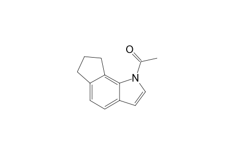 1-Acetyl-6,7-cyclopentenoindole