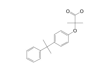 2-Methyl-2-[4-(1-methyl-1-phenylethyl)phenoxy]propanoic acid