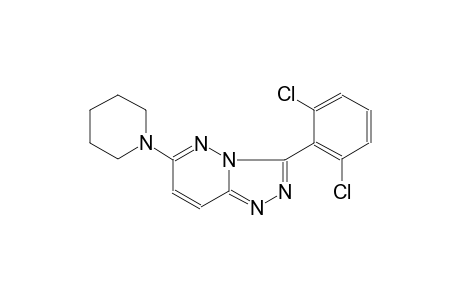 3-(2,6-dichlorophenyl)-6-(1-piperidinyl)-[1,2,4]triazolo[4,3-b]pyridazine