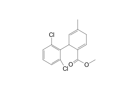 Methyl 6-(2',6'-dichlorophenyl)-4-methylcyclohexa-1,4-diene-1-carboxylate