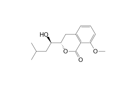 (3S)-3-[(1R)-1-hydroxy-3-methyl-butyl]-8-methoxy-isochroman-1-one
