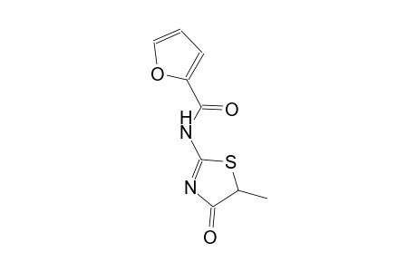 2-furancarboxamide, N-(4,5-dihydro-5-methyl-4-oxo-2-thiazolyl)-