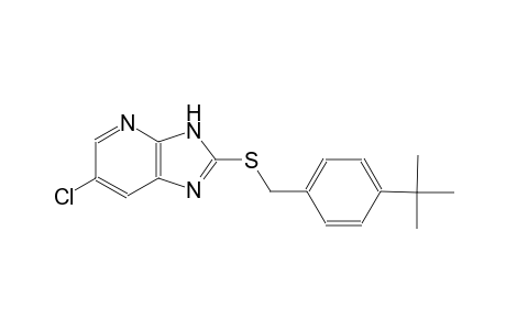 2-[(4-tert-butylbenzyl)sulfanyl]-6-chloro-3H-imidazo[4,5-b]pyridine