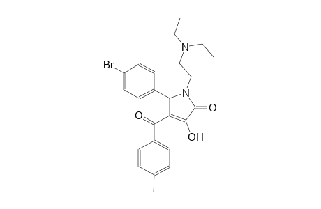 5-(4-bromophenyl)-1-[2-(diethylamino)ethyl]-3-hydroxy-4-(4-methylbenzoyl)-1,5-dihydro-2H-pyrrol-2-one