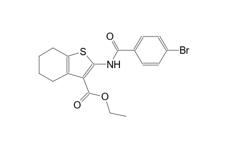 benzo[b]thiophene-3-carboxylic acid, 2-[(4-bromobenzoyl)amino]-4,5,6,7-tetrahydro-, ethyl ester