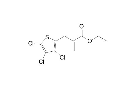 2-(3,4,5-Trichlorothiophen-2-ylmethyl)acrylic acid ethyl ester