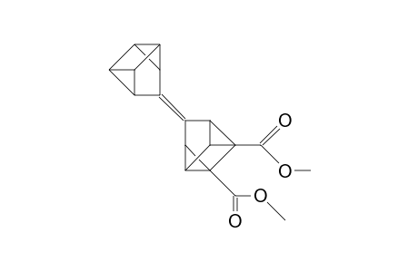 3-(Tetracyclo(3.2.0.0/2,7/.0/4,6/)heptan-3'-ylidene)-tetracyclo(3.2.0.0/2,7/.0/4,6/)heptane-1,5-dicarboxylic acid, dime
