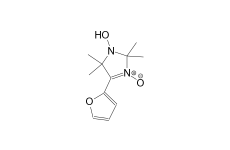 1H-imidazole, 4-(2-furanyl)-2,5-dihydro-1-hydroxy-2,2,5,5-tetramethyl-, 3-oxide