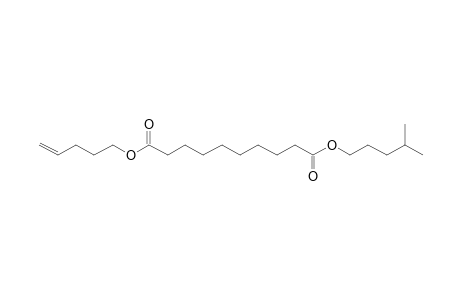 Sebacic acid, isohexyl pent-4-enyl ester