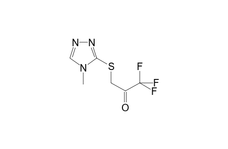 Propan-2-one, 1,1,1-trifluoro-3-(4-methyl-1,2,4-triazol-2-yl)-